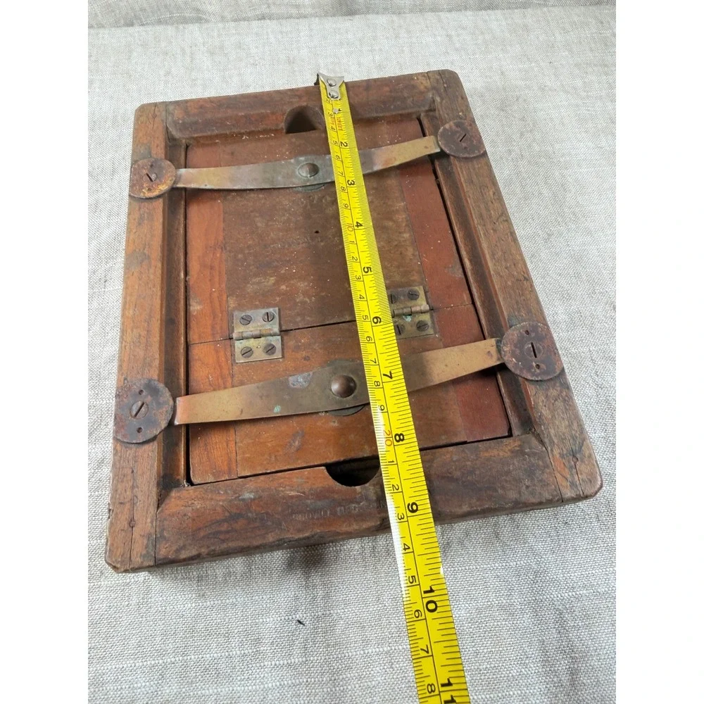 Antique E & H T Anthony Contact Printing Frame, Photography Darkroom Frame